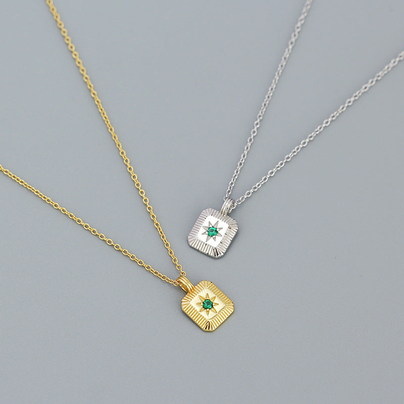 The Green Star Necklace