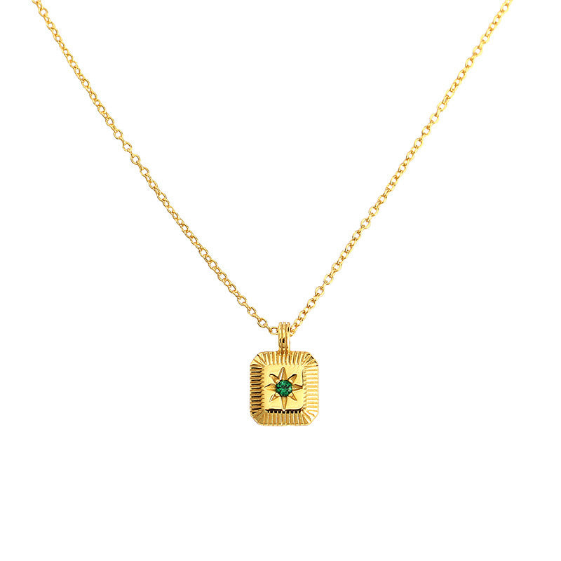 The Green Star Necklace