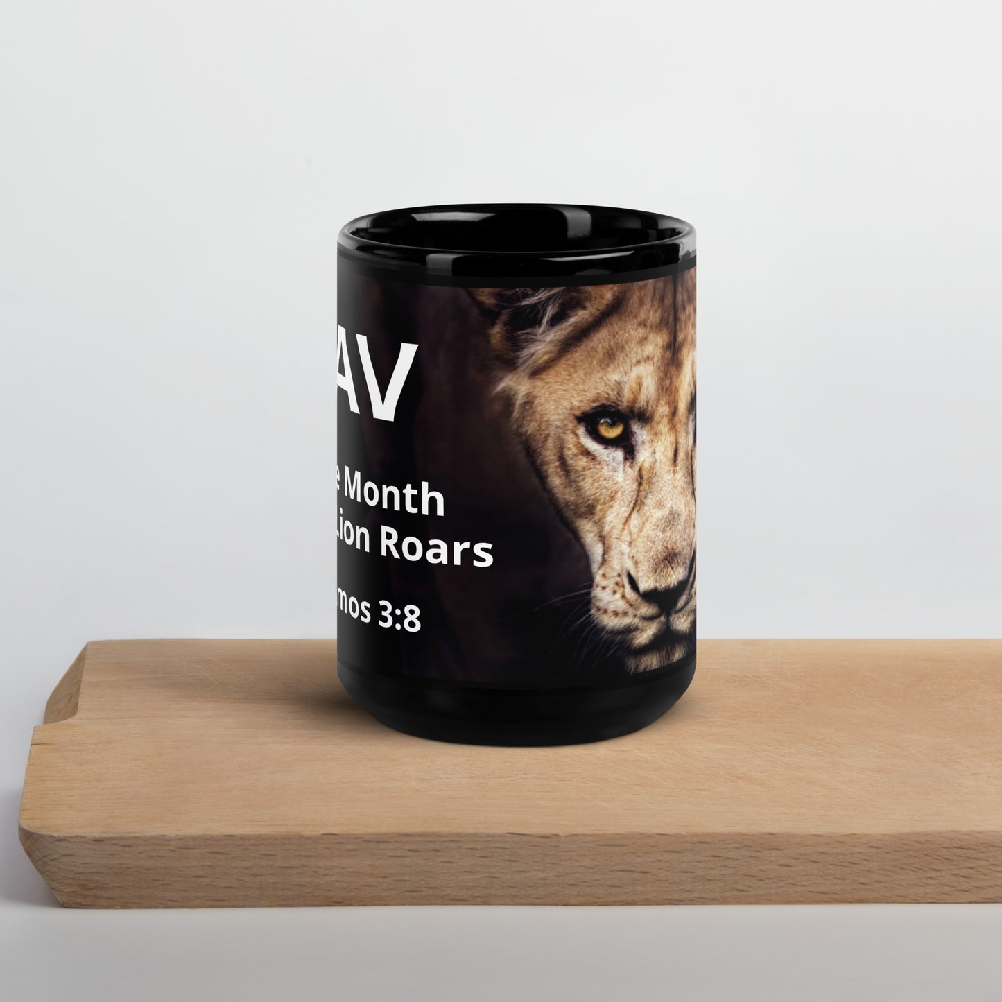 Lion Mug (Month of Av)