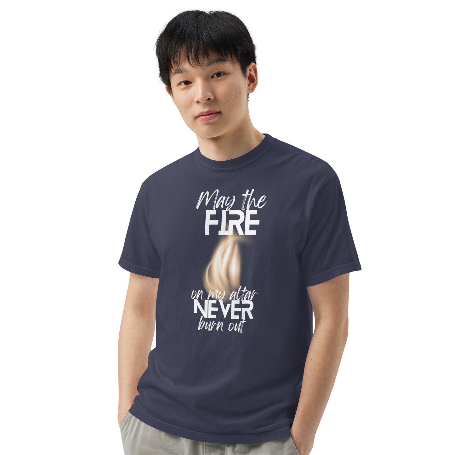 Burn Out T-Shirt - Navy