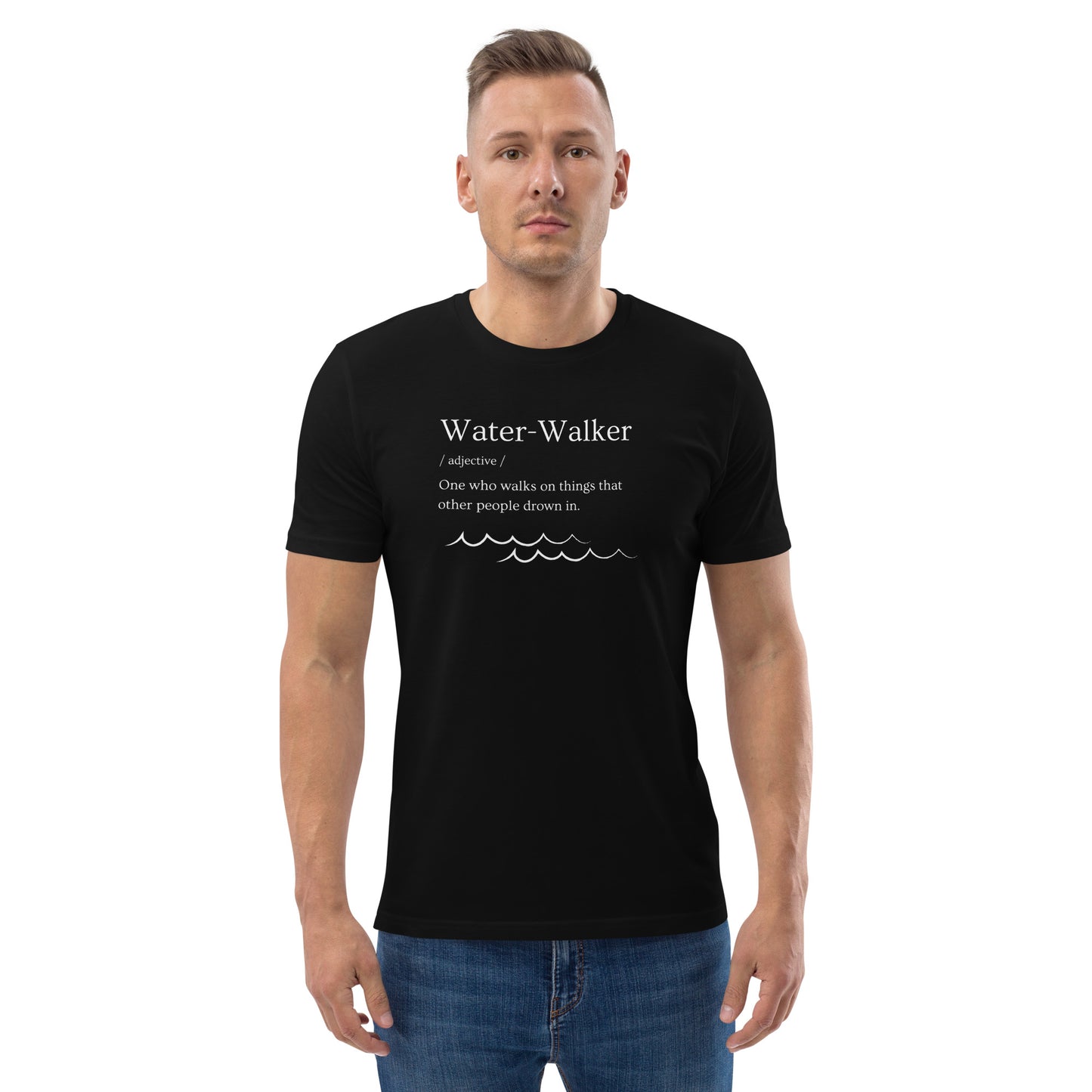 Water-Walker Unisex organic cotton t-shirt