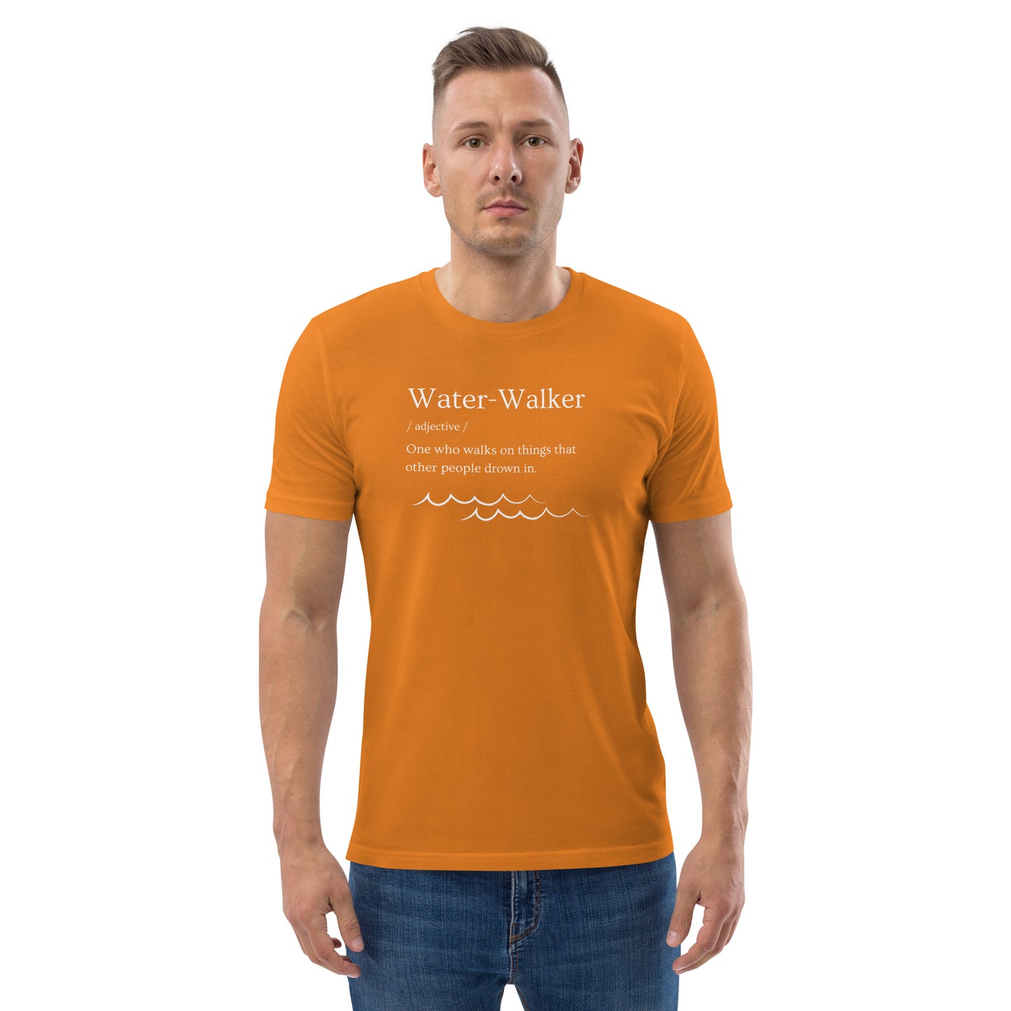 Water-Walker Unisex organic cotton t-shirt