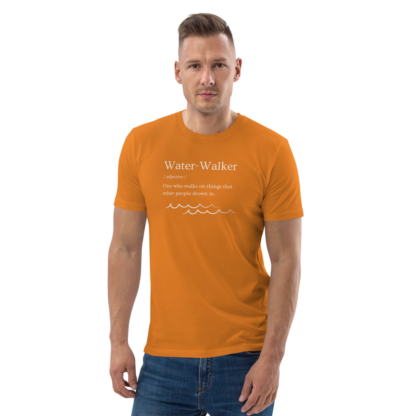 Water-Walker Unisex organic cotton t-shirt