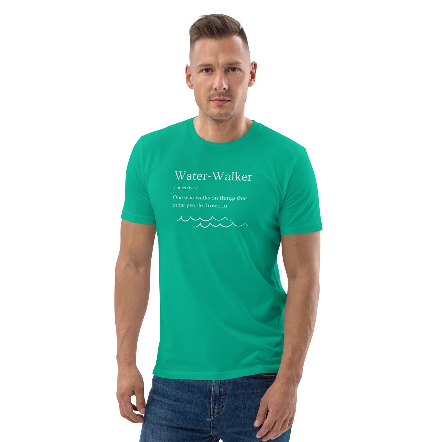 Water-Walker Unisex organic cotton t-shirt