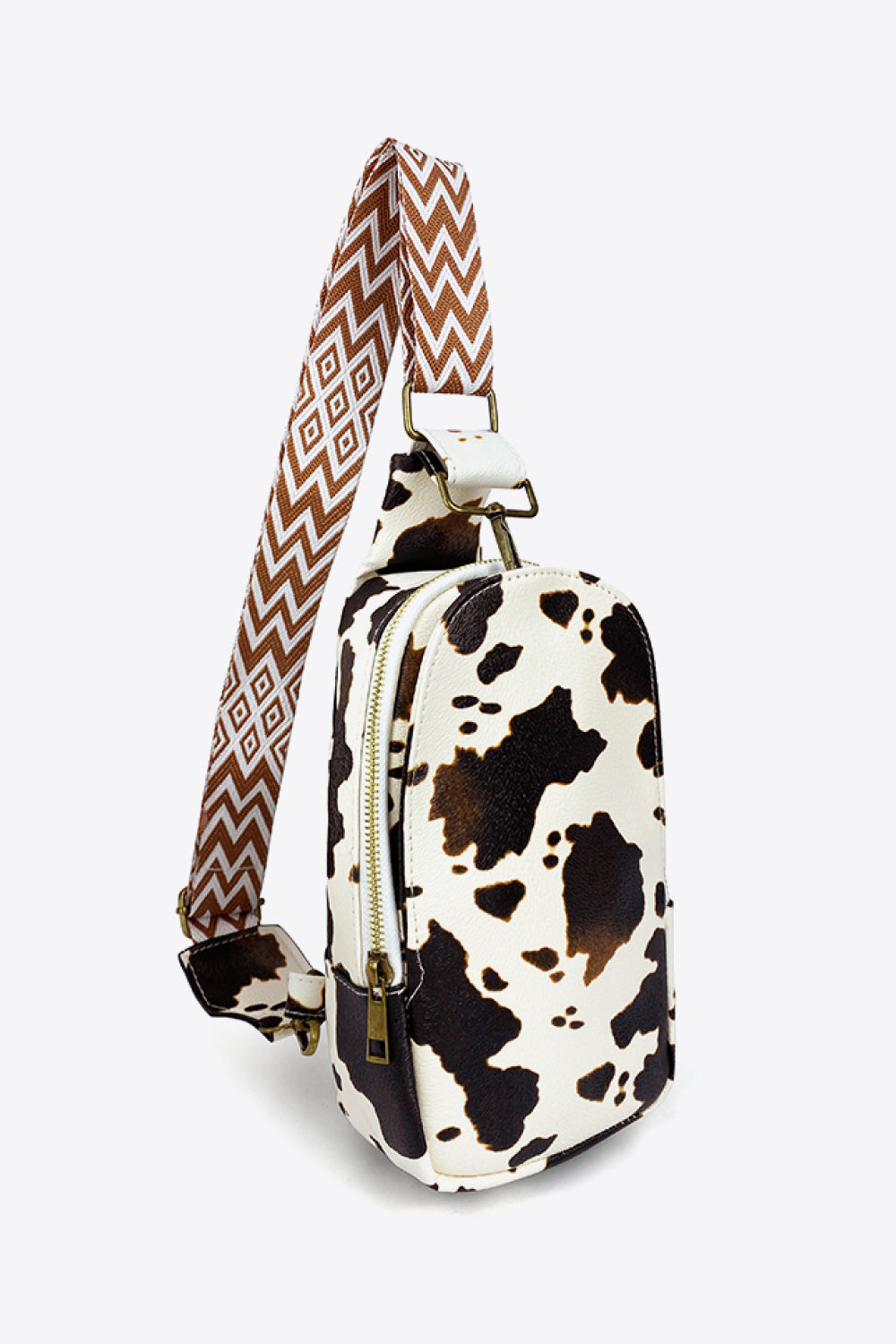 Animal PU Leather Sling Bag