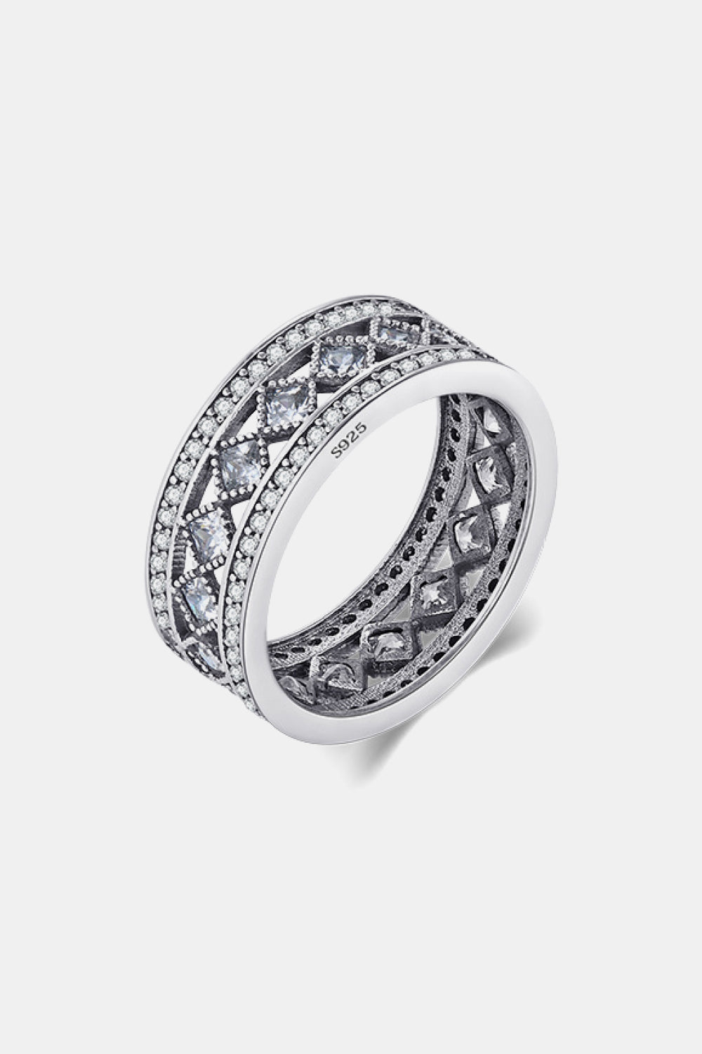 Royal Wear Cubic Zirconia Ring (925 Sterling Silver)