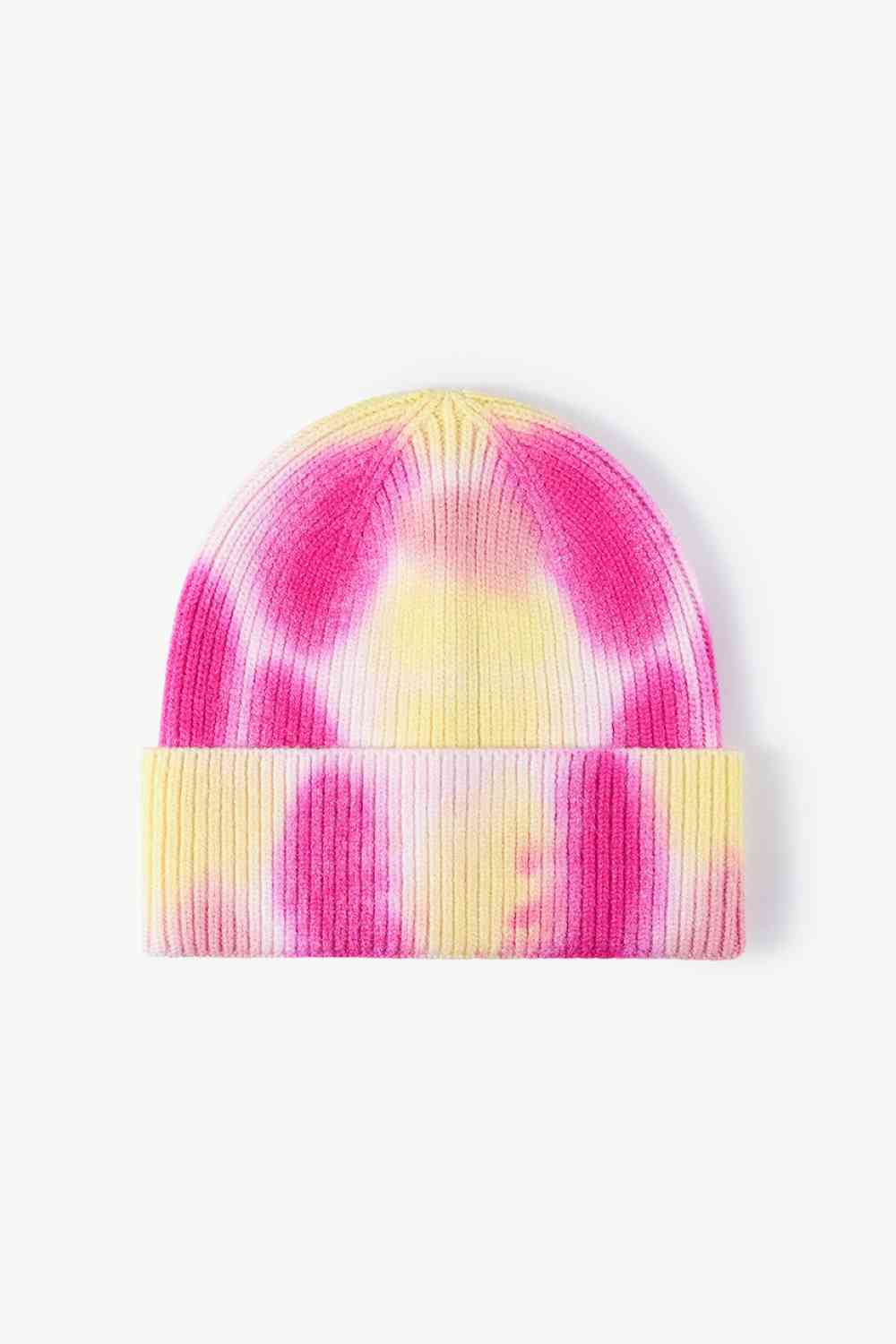 Tie-Dye Cuffed Knit Beanie